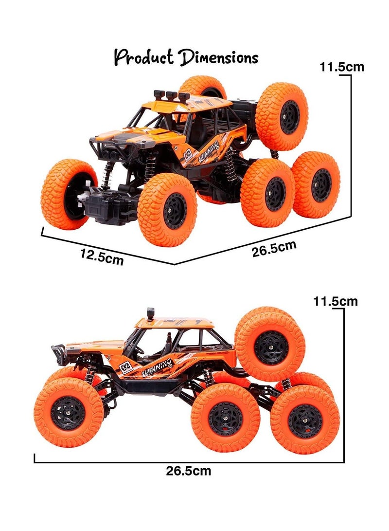 Toy Box 8 Wheel Rock Crawler Remote Control Car Motion Climbing RC Monster Truck 1:18 Scale Toys for 3+ Years  - Image 2