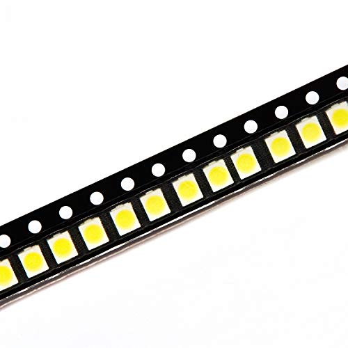 Chanzon 100 pcs 3528 (1210) White SMD LED Diode Lights Chips (Surface Mount PLCC 3.5mmx2.8mm DC 3V 20mA 7-8LM) High Intensity Bright Lighting Bulb Lamps Electronics Components Light Emitting Diodes - Image 5