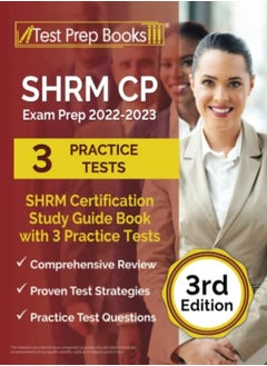 Shrm Cp Exam Prep 20222023 Shrm Certification Study Guide Book With 3 Practice Tests 3Rd Edition by Rueda, Joshua Paperback 