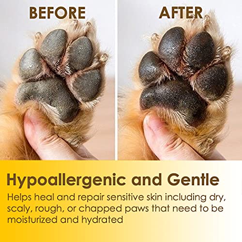 Natureland [8 OZ] Natureland Organic Paw Wax for Dogs and Cats, Natural Outdoor Protection to Heal, Repair, and Protect Dry, Chapped, or Rough Pads, Helps Protects Paws on Snow, Sand, or Dirt (8 OZ) - Image 5