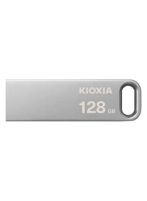 U366 TransMemory USB Flash Drive 128GB Silver