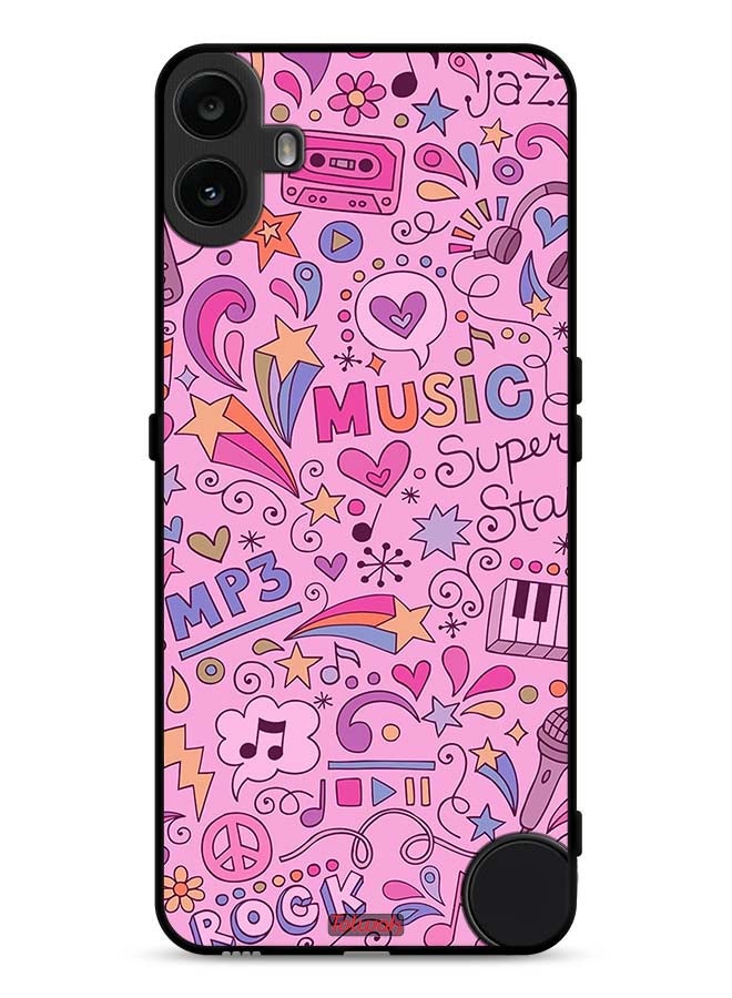 Tolwak Nothing CMF Phone 1 Protective Case Cover Music Tags - Image 1