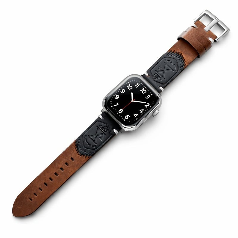 Hand Stitched Crazy Horse Leather Genuine Leather Watch Band New Dark Brown 42mm 44mm 45mm 46mm 49mm - Image 2