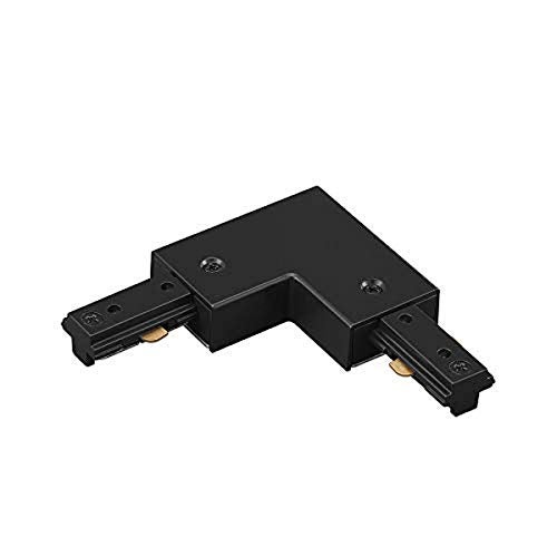 WAC Lighting, H Track Left L Connector in Black - Image 4