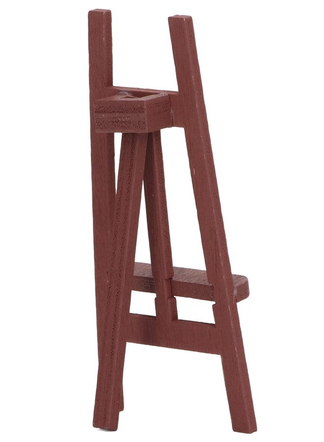 ناروت حامل عرض مصغر، حامل عرض صغير، حامل بطاقات، حامل بطاقات أسود، حامل عرض متين من خشب الصنوبر لبيت الدمى، 10 قطع، مناسب لمقياس 1:12 و1:6 - Image 5