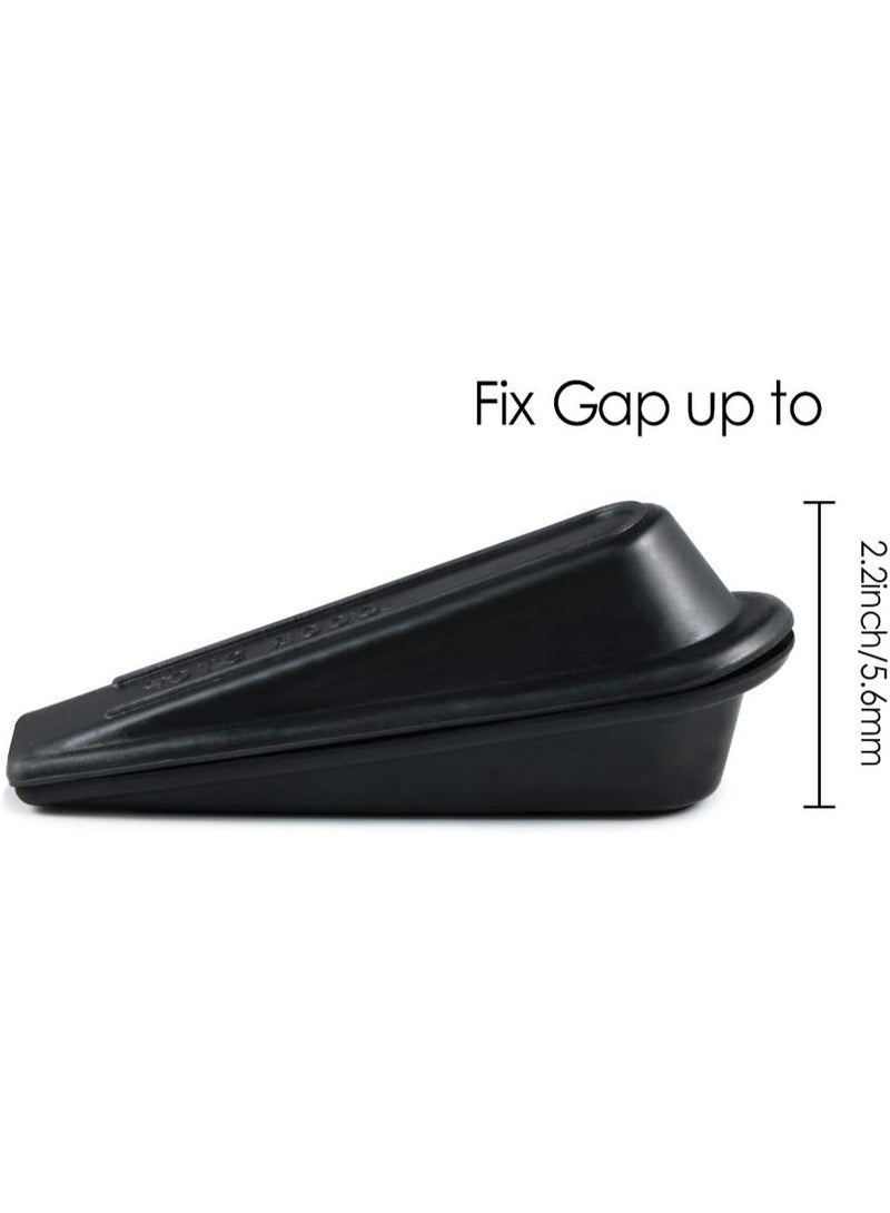 Rubber Doorstopper Wedge Suitable for All Floors Non-Scratching and Anti-Slip Design (5 Packs) - Image 3