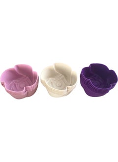 Bybirgül Purple & pink & white 18 Lisilicone Mini Rose Cake Mold, Muffin Mold, Airfryer Mold 18 Pieces - pzsku/Z655243345663C9DCDAF1Z/45/_/1728062440/c5a67f9d-cf85-48d2-8554-c77ddf84c48f