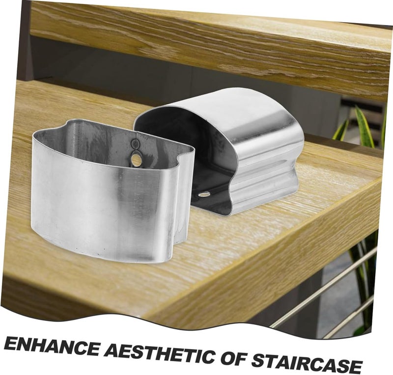 Dense area priority deliver jojofuny Horseshoe Shape Grab Bar End Cap for Tubing Stainless Steel Handrail Protector Plug Easy Installation Flat Handrail Tube Cover for Stair Railings and Deck Accessories Simple practical structure Universal design Individual group scene compatible Local trackable shipment Upgraded general material Natural tone color options Repeated use friendly design Various fittings Fault optimized construction Bulk storage easy optimized build Newly stocked local goods Easy assemble alternatives Consistent steady quality Global versatile design Anti slip Temp & permanent project compatible Public demand affordable quality KSA local stock Transit & use compatible Flexible anti-break Repeated use trusted quality Upgraded simple practical design Ready order processing Small apartment fit - Image 5