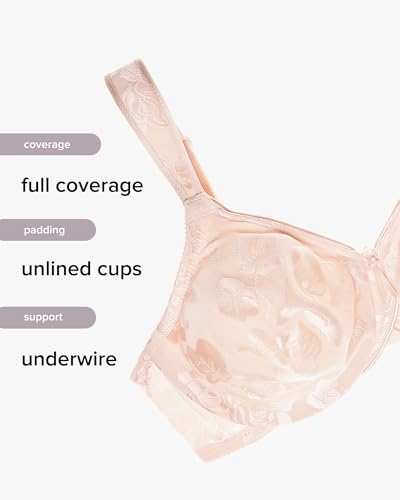 Wacoal Women's Awareness Unlined Underwire Full Coverage Bra, 85567 - Image 4