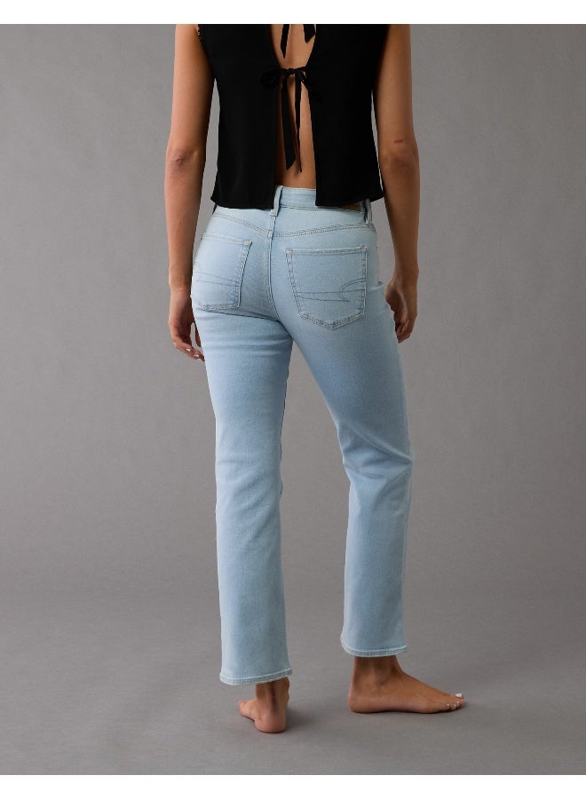 American Eagle AE Next Level High-Waisted Kick Bootcut Crop Jean  - Image 2