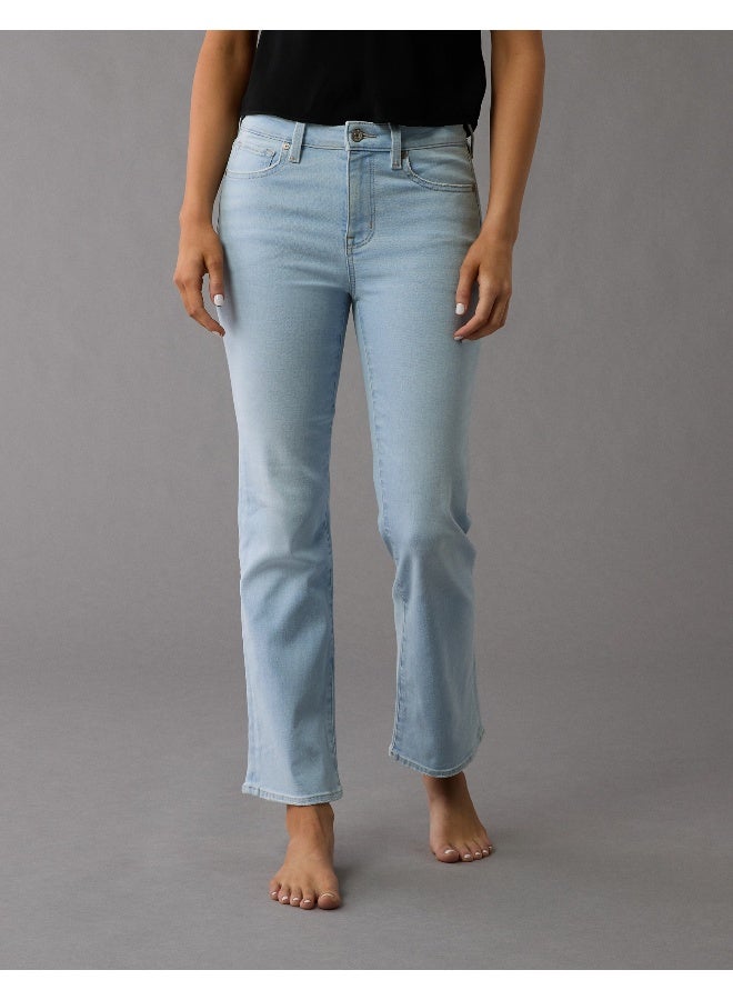 American Eagle AE Next Level High-Waisted Kick Bootcut Crop Jean  - Image 1