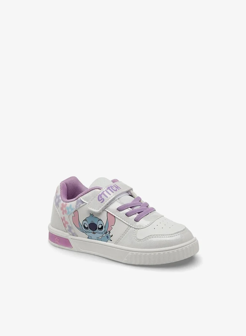 ديزني Girls Hook & Loop Ankle Sneakers