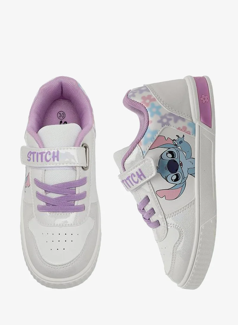 ديزني Girls Hook & Loop Ankle Sneakers