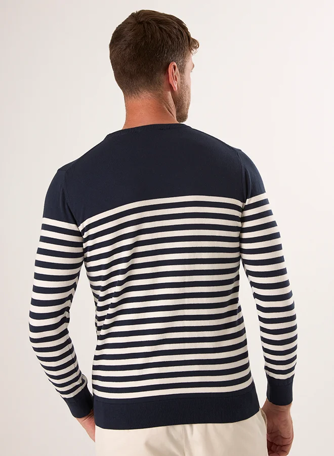 FELIX HARDY Crew Neck Basic Pullover