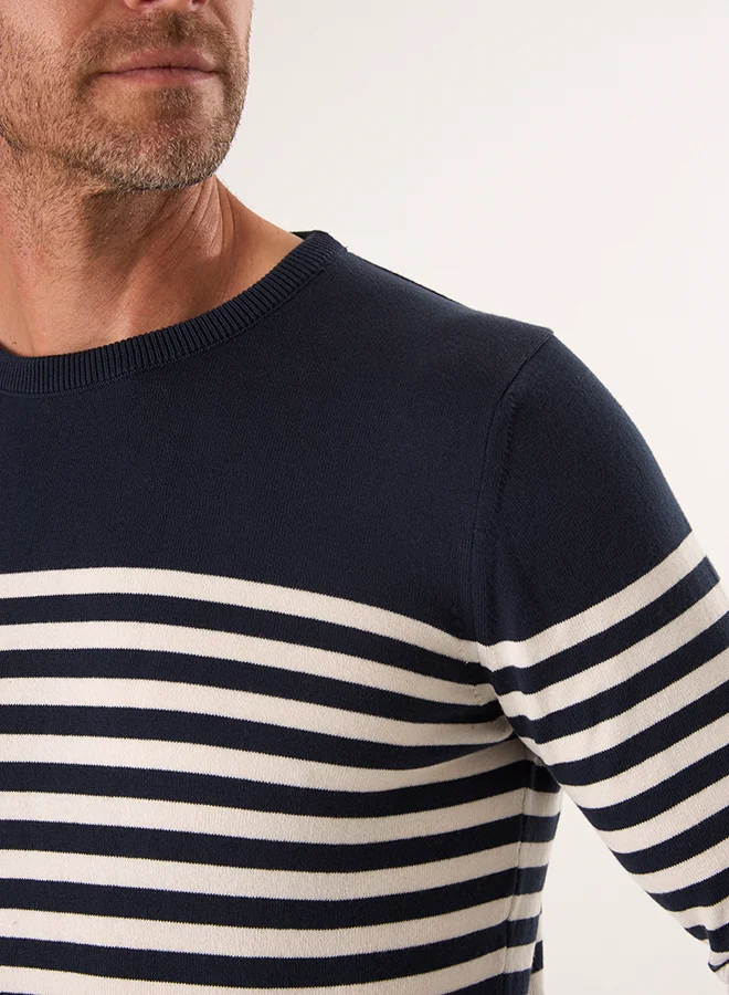 FELIX HARDY Crew Neck Basic Pullover
