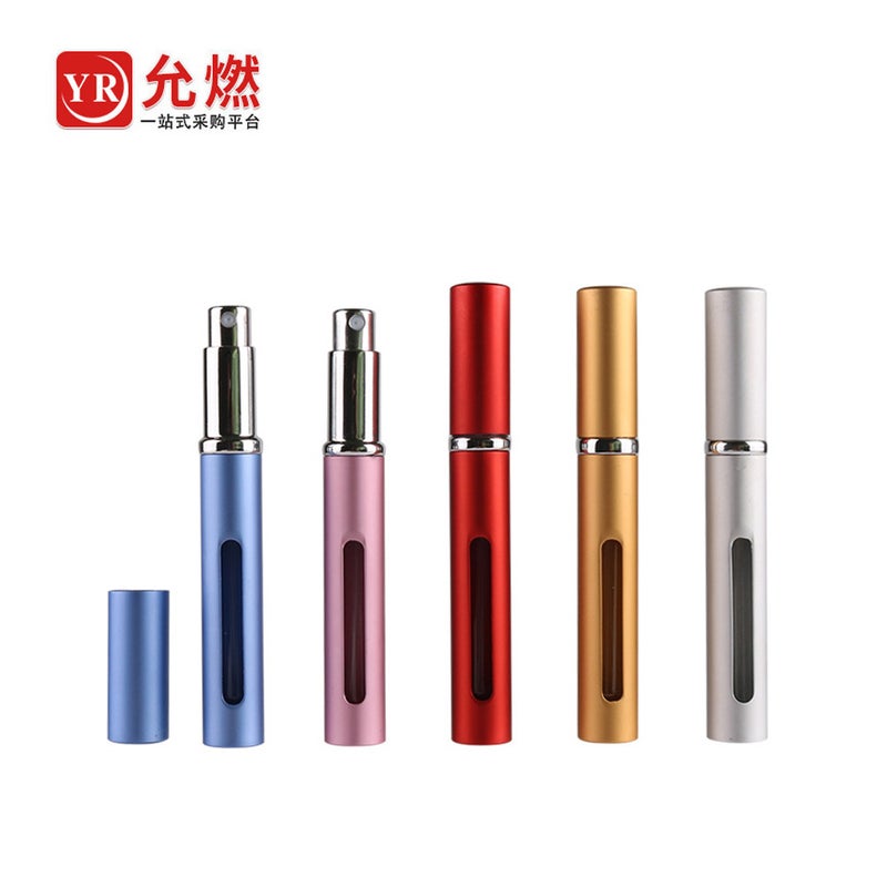 5Ml Small Window Perfume Refill Bottle, Anodized Aluminum Shell Cosmetic Spray Bottle, Visual Window Aluminum Spray Bottle - Image 2