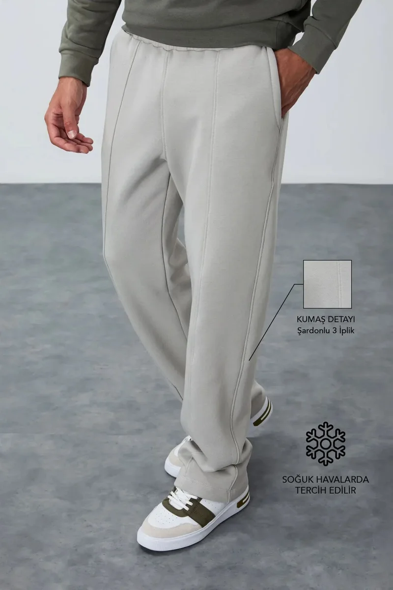تومي لايف TOMMY Men's Regular Fit Fleece Sweatpants