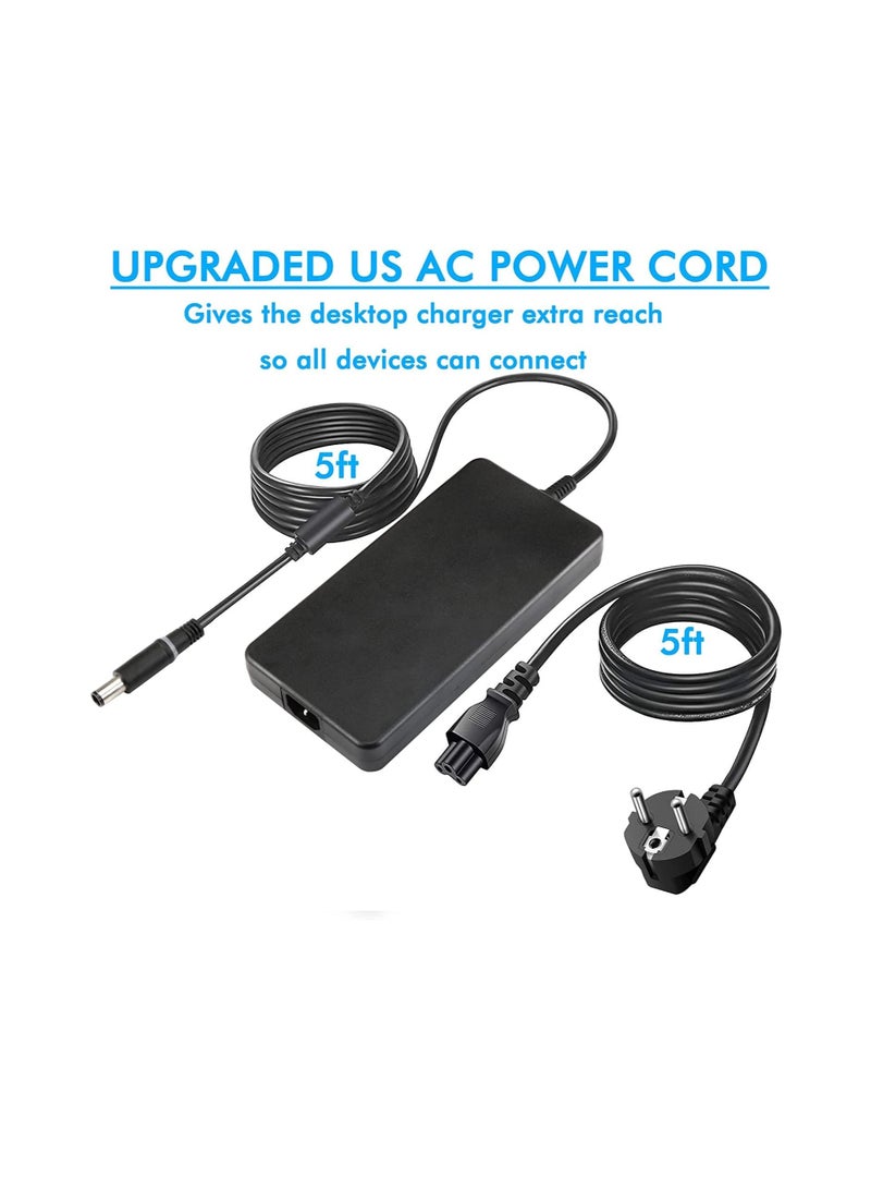 120W AC Power Adapter – Reliable Charger Compatible with Dell Alienware 13/15/17 & Precision M6800/M6700/M6600 - Image 3