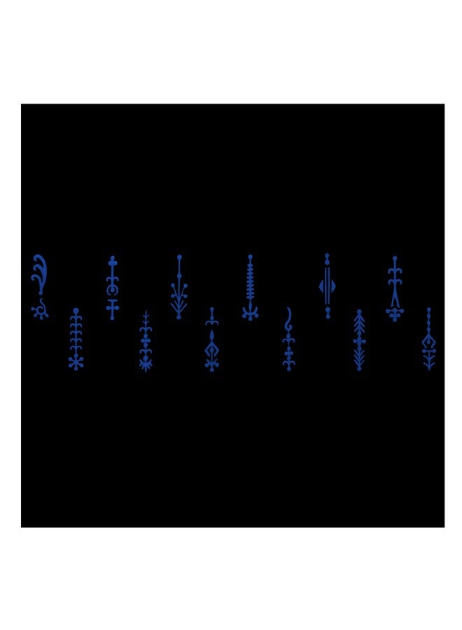 Comet Busters Long Fancy Blue Bindi (BIN705) - Image 3