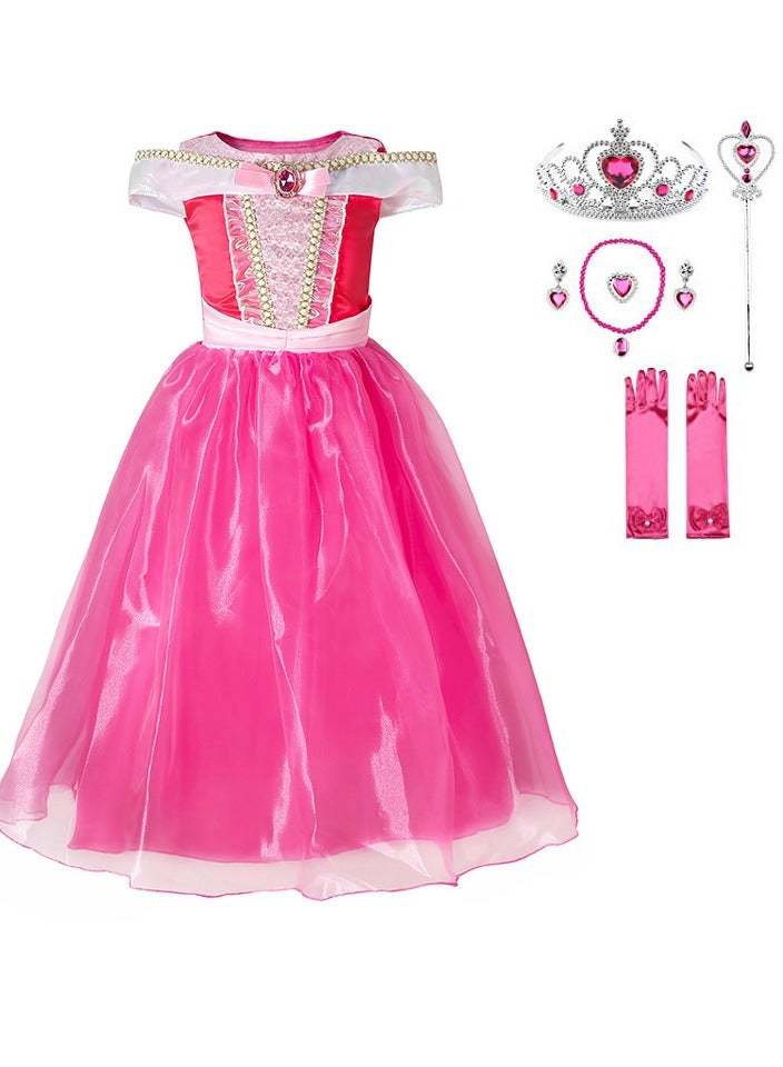 KUYING Children's Princess Dress Girl's Dress 