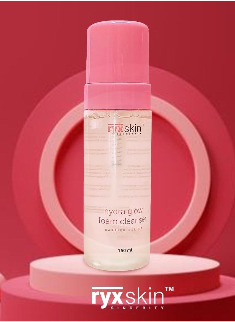 ryxskin sincerity - Ryx Skin Hydra Glow Foam Cleanser 160ml - Image 1
