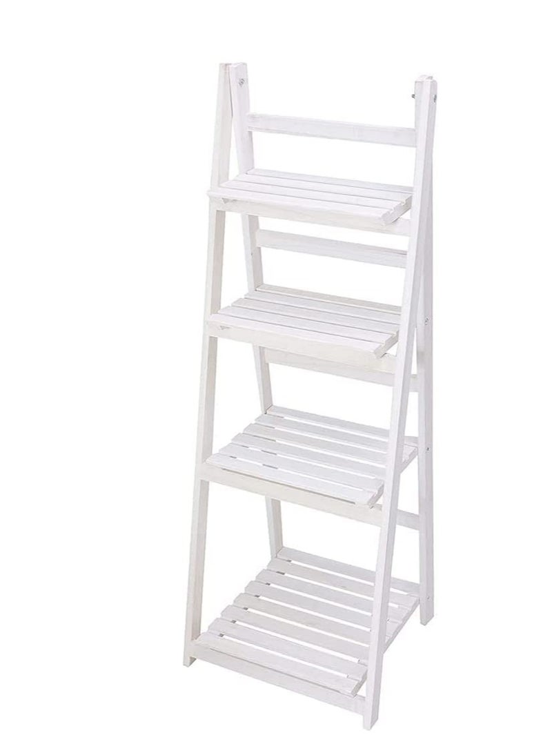 Generic FFD Plant Stand Indoor Flower Pot Wood Foldable Tiered Corner Plants Stands Shelves Outdoor Clearance Planters Holder Rack for Patio Garden Home Living Room Decor  - Image 1