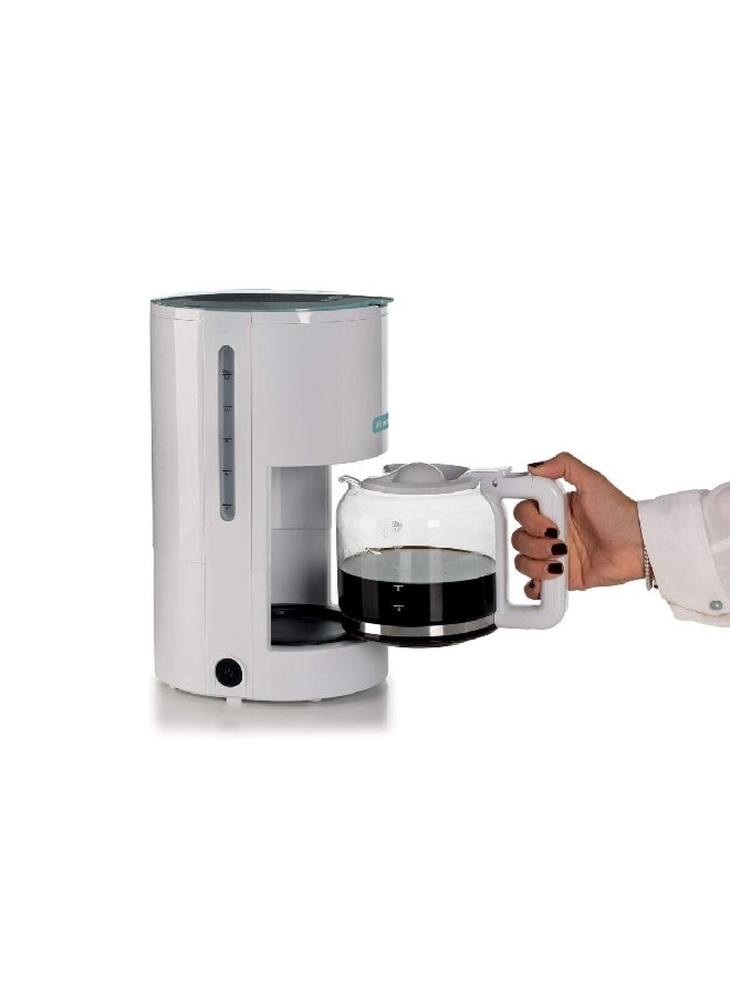 Ariete 12-Cups Drip Coffee Machine With Water Level Window 1.5 L 900 W M139401ARAS White - Image 4