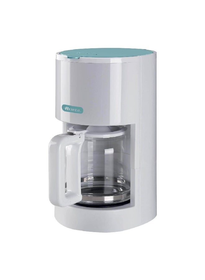 Ariete 12-Cups Drip Coffee Machine With Water Level Window 1.5 L 900 W M139401ARAS White - Image 1