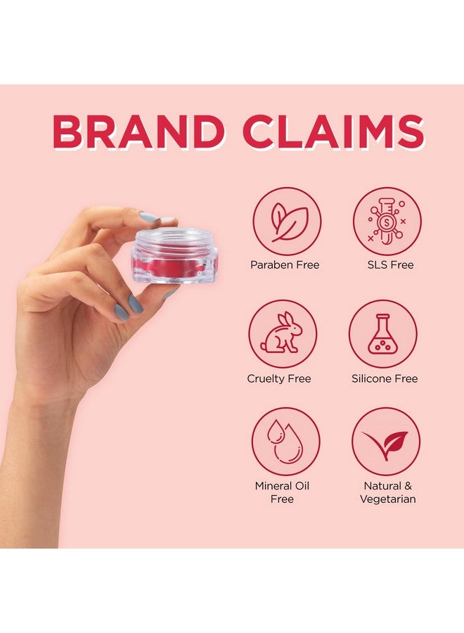 إن صبغة بيوتي بوت للشفاه والخد وظلال العيون مع عامل حماية من الشمس 10 مع جودة زيت الجوجوبا والأفوكادو، أحمر خدود طبيعي للنساء، يدوم طويلاً، خالٍ من كبريتات الصوديوم والبارابين - وردي باشن، 5 جم - Image 4