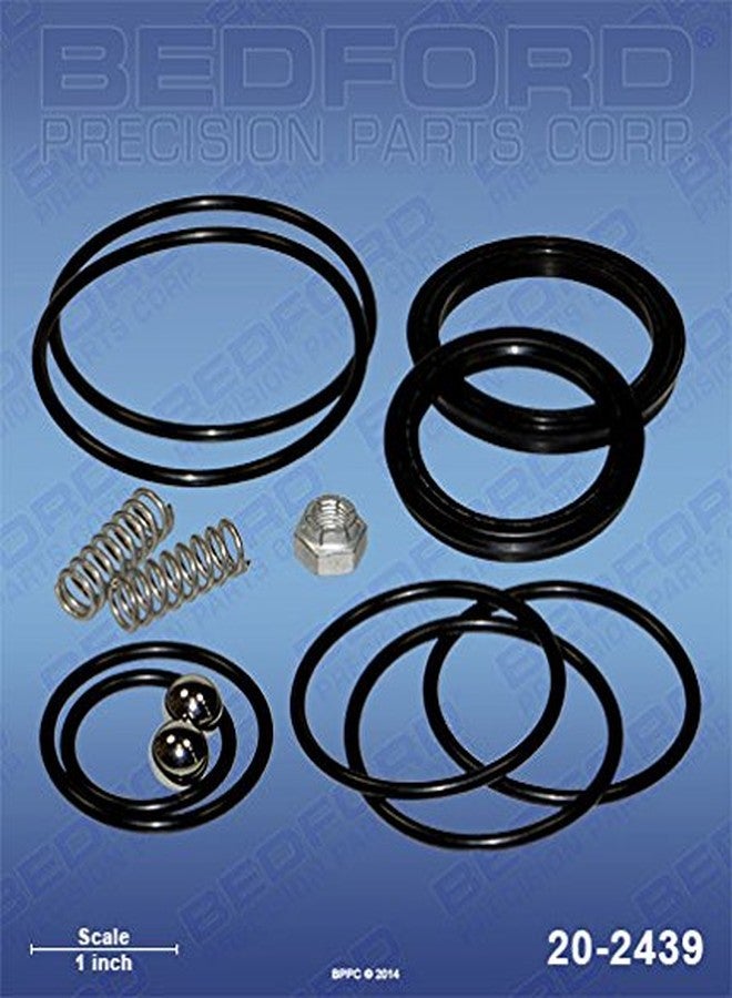 طقم محرك هيدروليكي Bedford Precision 20-2439 - PTwin 3500/4500/5500 - بديل ما بعد البيع لـ SPEEFLO 235-050 وTITAN 235-050 - Image 1