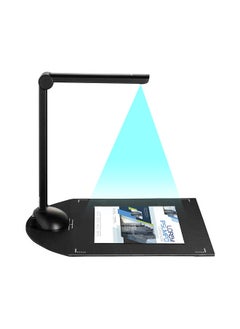 Document Book Camera Scanner 8 Mega-pixel HD High-Definition A3 Scanning Size with USB Port LED Light OCR Function Compatible with Windows for Classroom Office Library Bank Meeting