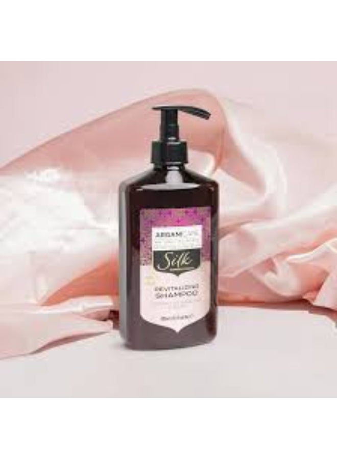 Arganicare Silk Revitalizing Shampoo 400ml - Image 2
