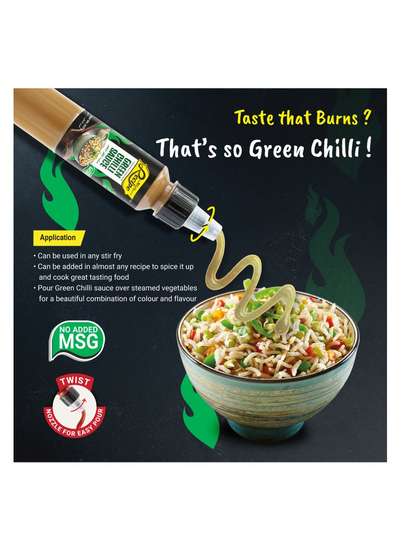 Mothers Recipe Red Chilli Sauce And Garlic Chilli Sauce With Green Chilli Sauce 220g+200g+215g  - Image 4