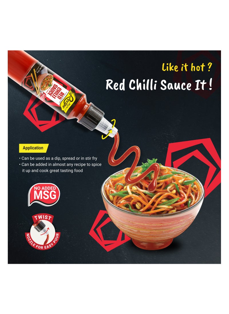 Mothers Recipe Red Chilli Sauce And Garlic Chilli Sauce With Green Chilli Sauce 220g+200g+215g  - Image 5