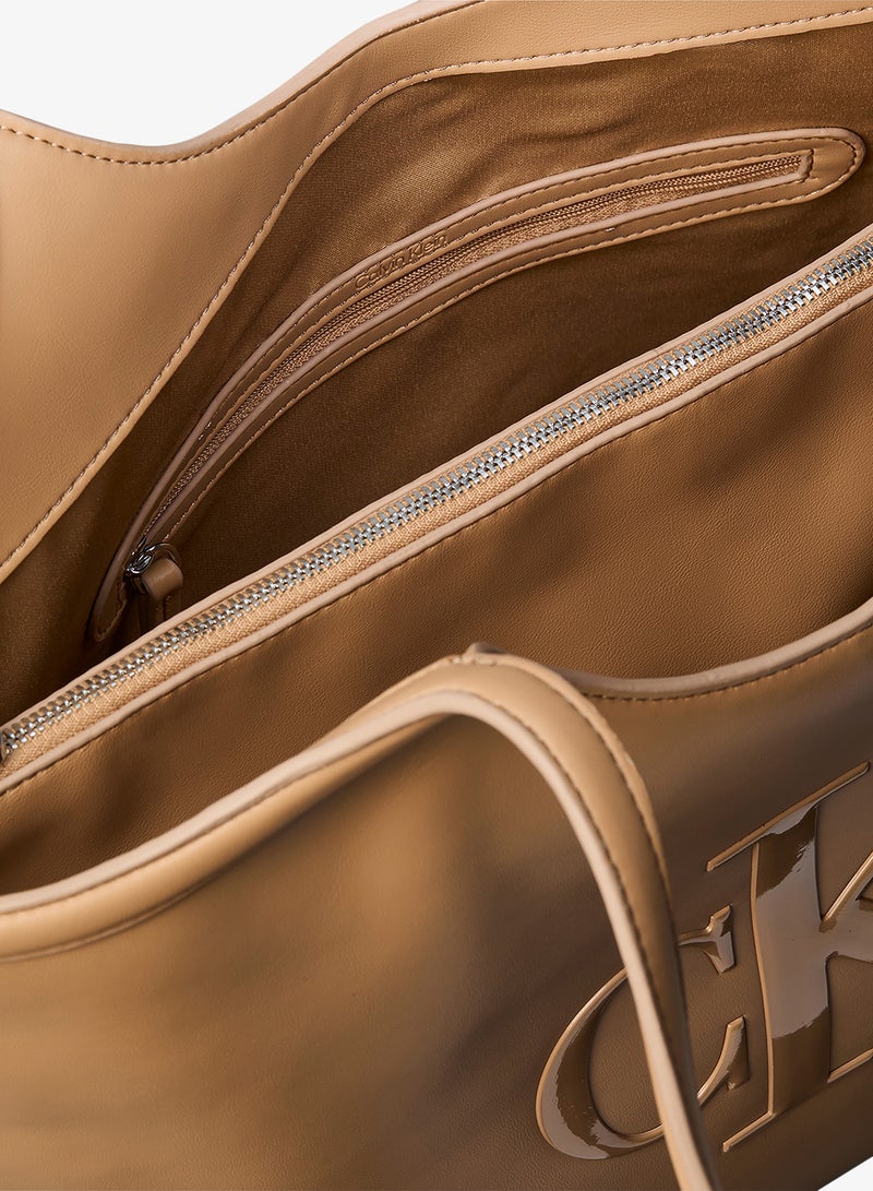 CALVIN KLEIN Contrast Monogram Tote Bag - Image 3