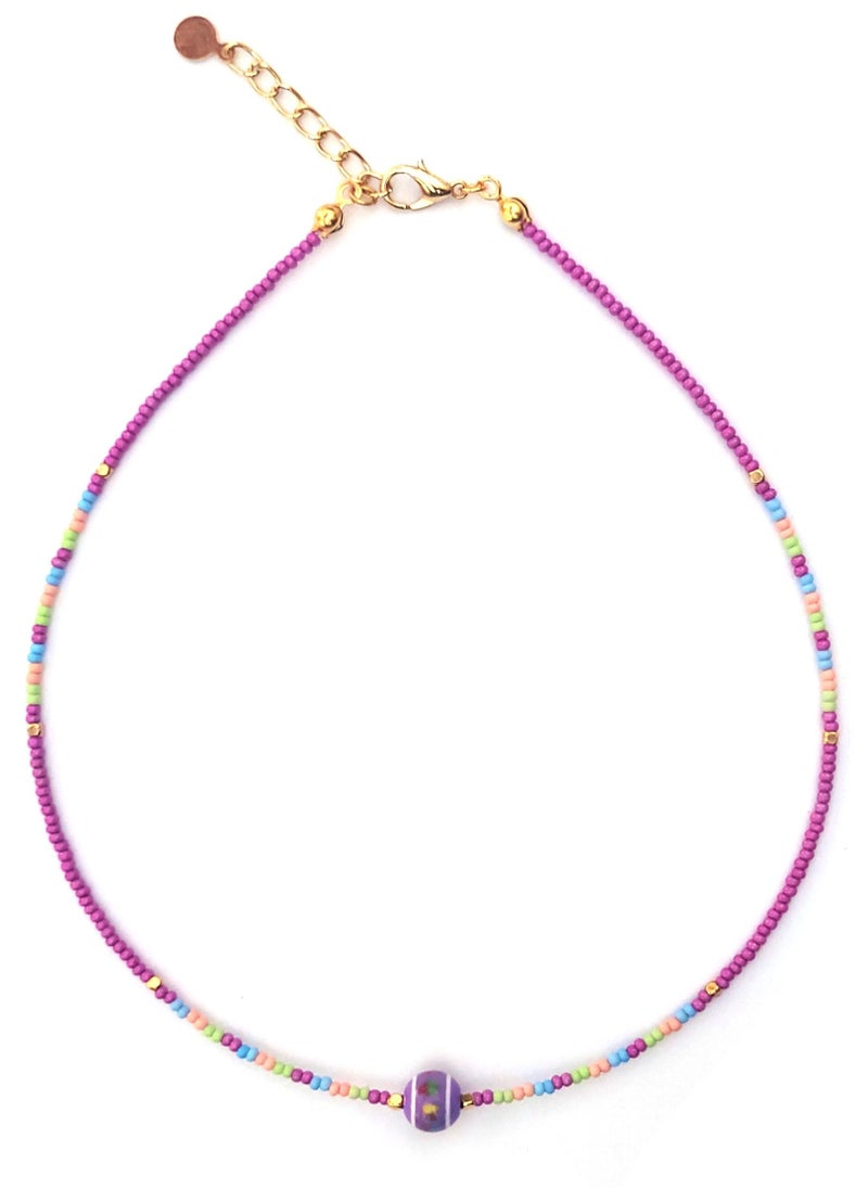Alwan Beaded Choker Necklace  - Image 2