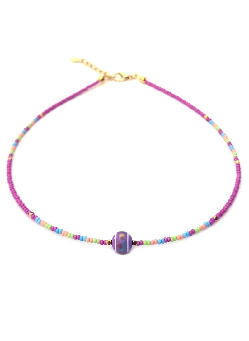 Alwan Beaded Choker Necklace  - Image 1