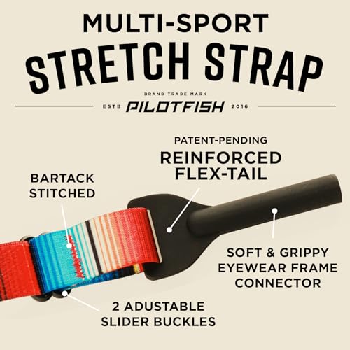 Pilotfish Glasses Flexible Straps (Black Camo) - Image 3