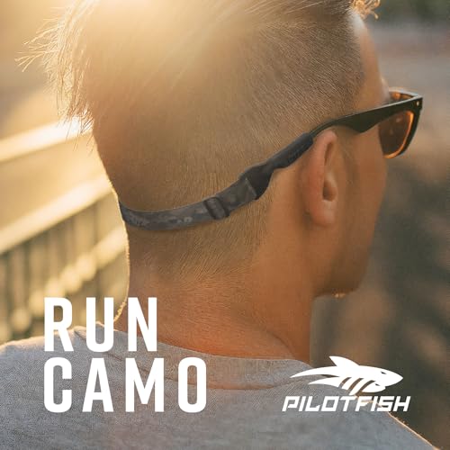 Pilotfish Glasses Flexible Straps (Black Camo) - Image 2