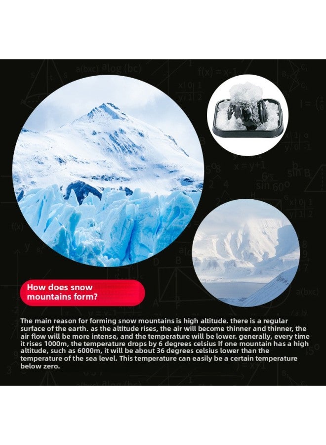 Volcanic Eruption Science Experimental Toys For Primary School Students Handmade DIY Science Small Making Volcanic Eruption 2 In 1 Set-Color:Deluxe Edition (Volcanic Eruption) Bottled Quantity - Image 4