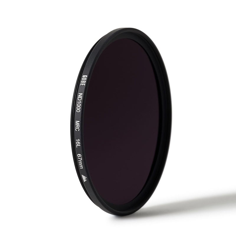 Gobe 67mm ND1000 (10 Stop) ND Lens Filter (2Peak) - Image 2
