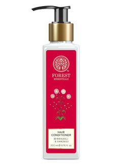 Forest Essentials Hair Conditioner With Coconut Milk, Licorice, Bhringraj & Shikakai, Natural Hair Conditioner To Deeply Nourish Dry, Normal Hair (Shikakai), SLS/SLES & Paraben Free, 200ml  - Image 1
