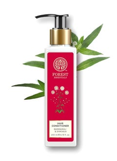 Forest Essentials Hair Conditioner With Coconut Milk, Licorice, Bhringraj & Shikakai, Natural Hair Conditioner To Deeply Nourish Dry, Normal Hair (Shikakai), SLS/SLES & Paraben Free, 200ml  - Image 5