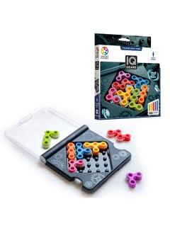 SmartGames SmartGames IQ Gears Travel-Friendly Dynamic Logic Game Featuring 120 Challenges for Ages 7 - Adult  - Image 1