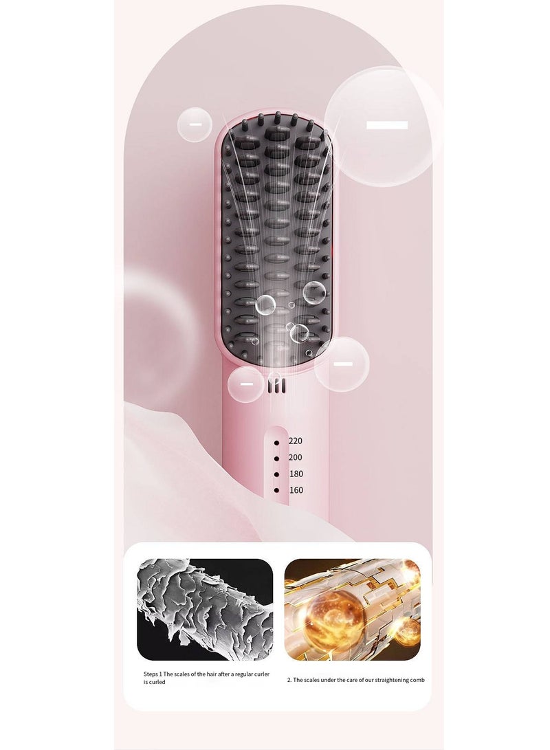 general 2-in-1 Ionic Hair Straightener & Curling Iron – Dual Styling with Ceramic Plates - Image 2