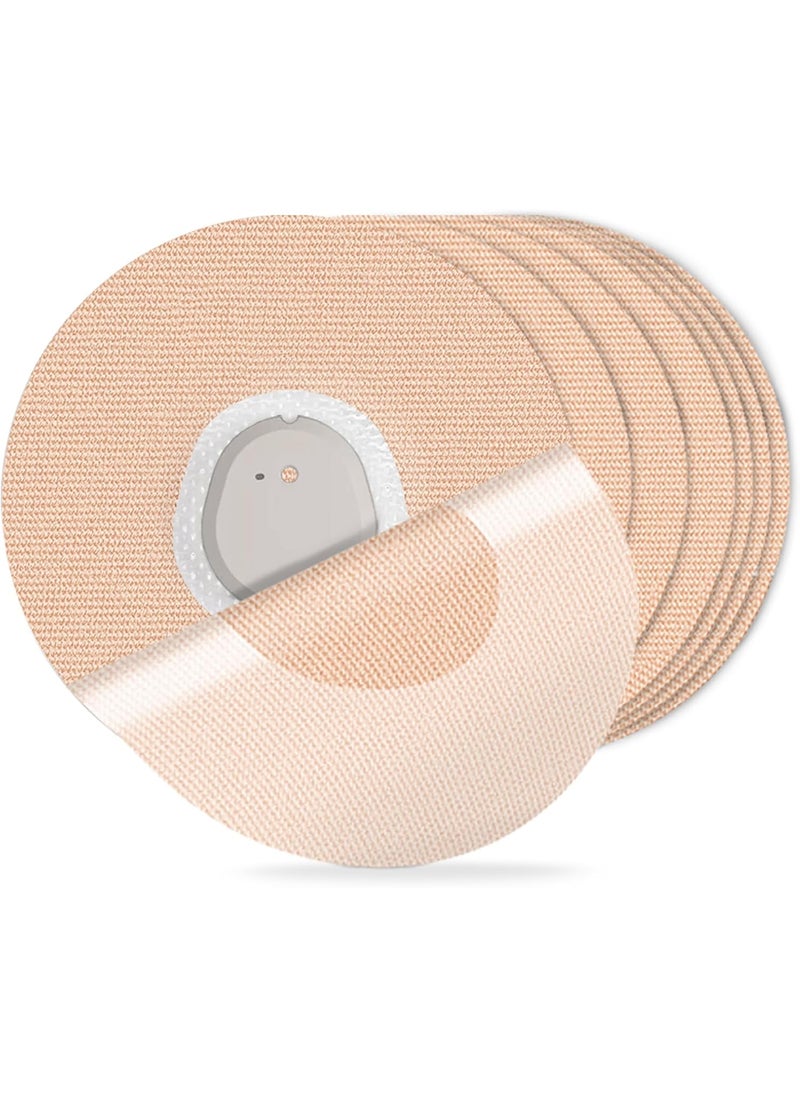 HONYOU HONYOU 30Pack G7 Over Patches & Stelo Overpatch Waterproof CGM Bandage G7 Adhesive Patches Overlay G7 Sensor Covers, 10 Days Long Stay Latex-Free Breathable Hypoallergenic Sweatproof, Beige 