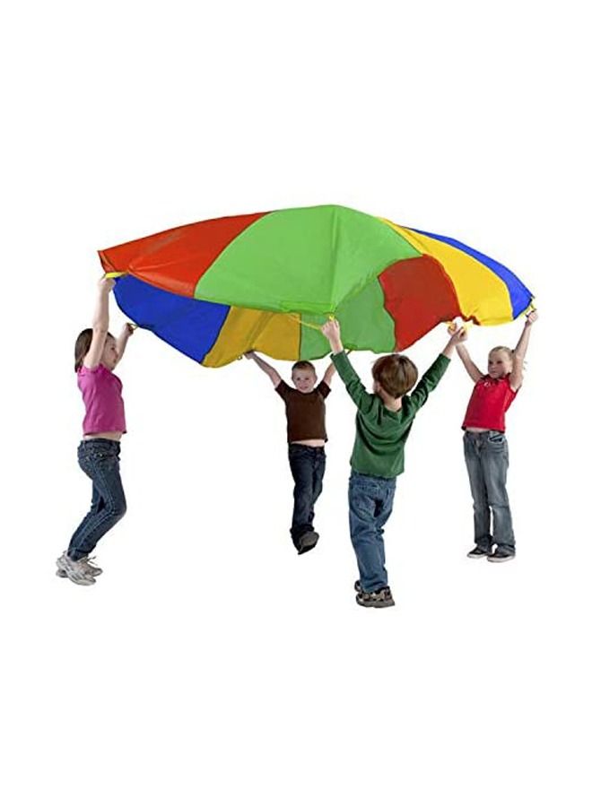 شيانغ يو 2m children outdoor game exercise sport toys rainbow umbrella parachute play fun toy for families kindergartens amusement parks - Image 1
