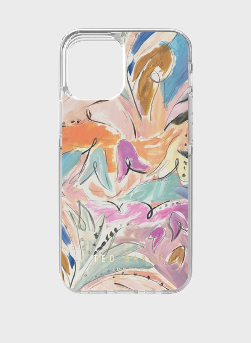 Ted Baker Art Print Anti Shock Iphone 14 Case