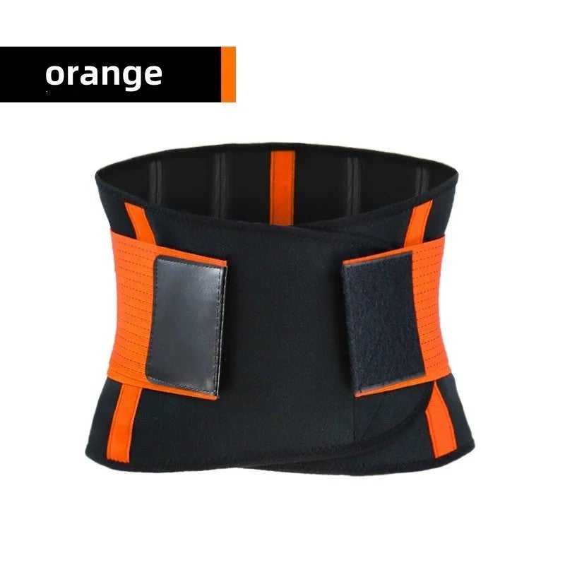 Bluejw Fitness Workout Elastic Adjustable Sauna Waist Trimmer Belt for Men - Waist Trimmers for Weight Loss & Abdominal Support - Image 1