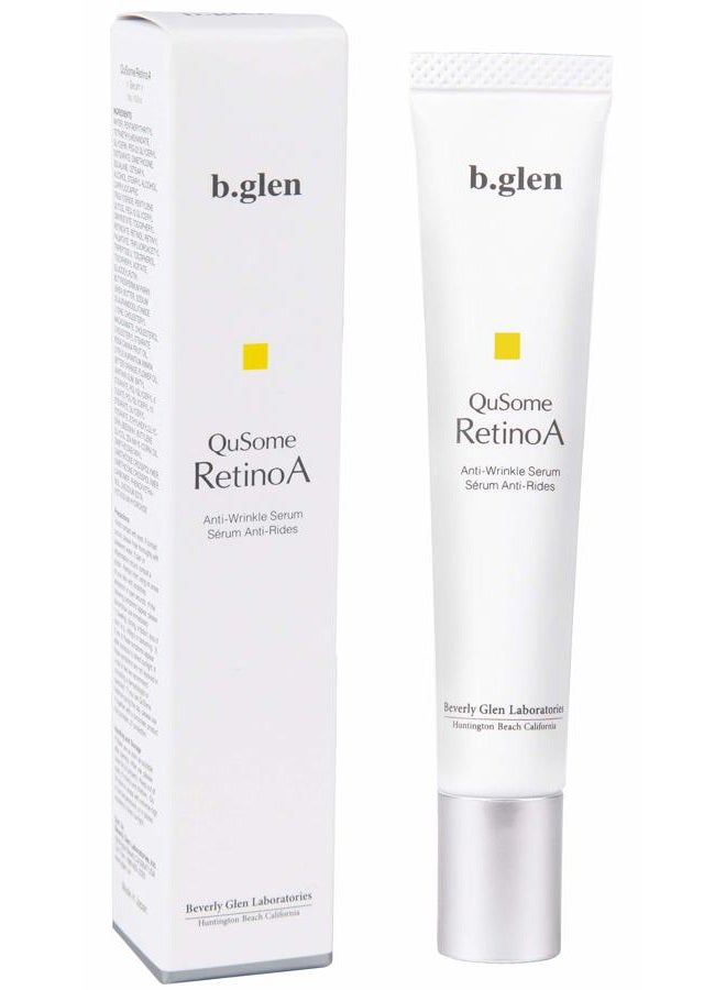 b.glen QuSome RetinoA | Retinol (Vitamin A) | Retinoic Acid Tocopheryl (Vitamins A & E) | Squalane | Organic Shea Butter | Repair Wrinkles | Firms Skin | (15g/0.53oz.) - Image 1